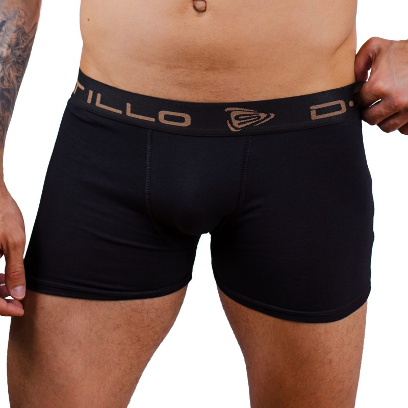 Cueca Boxer Microfibra Elástico Exposto