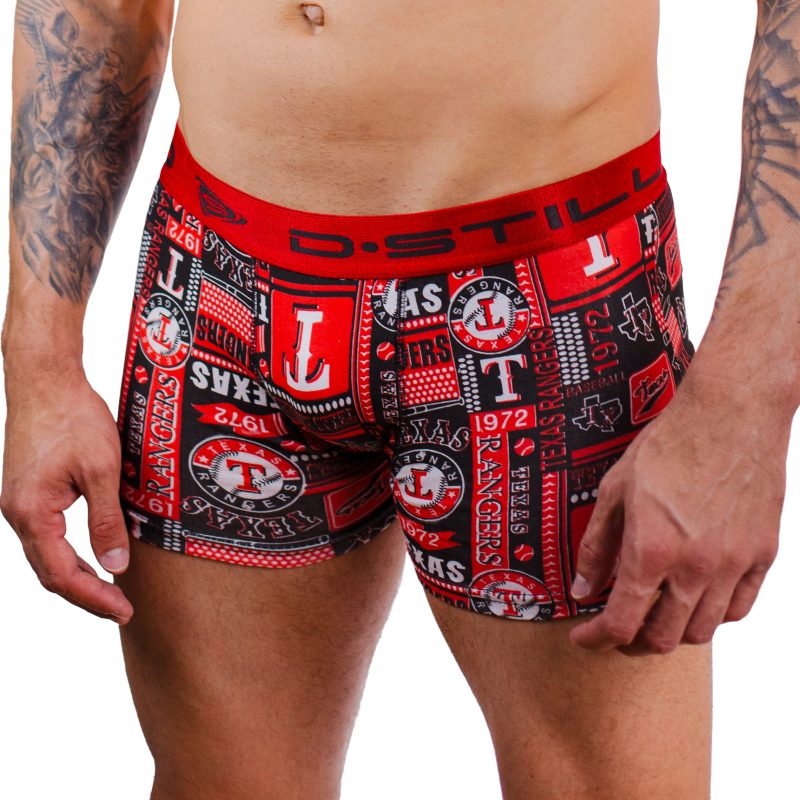 Cueca Boxer Elástico Exposto Estampada